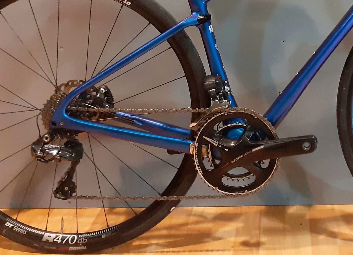 Road Bike Ruby Pro Di2 Blue Ultegra Di2 Bleu