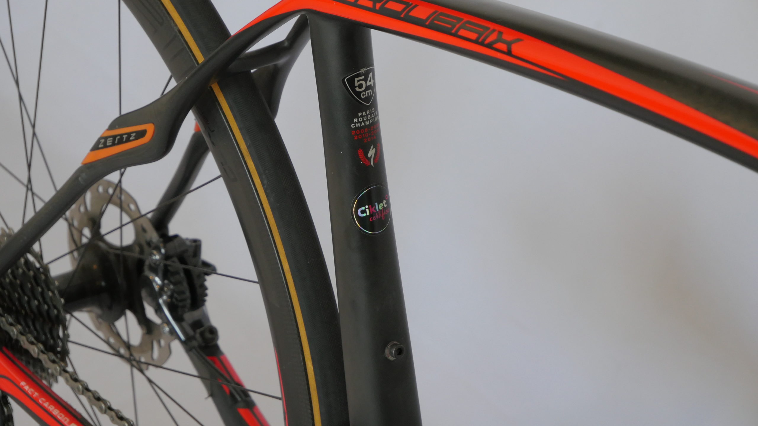 Gravel Bike Specialized Roubaix S-Works Shimano Ultegra Di2 Noir / Rouge