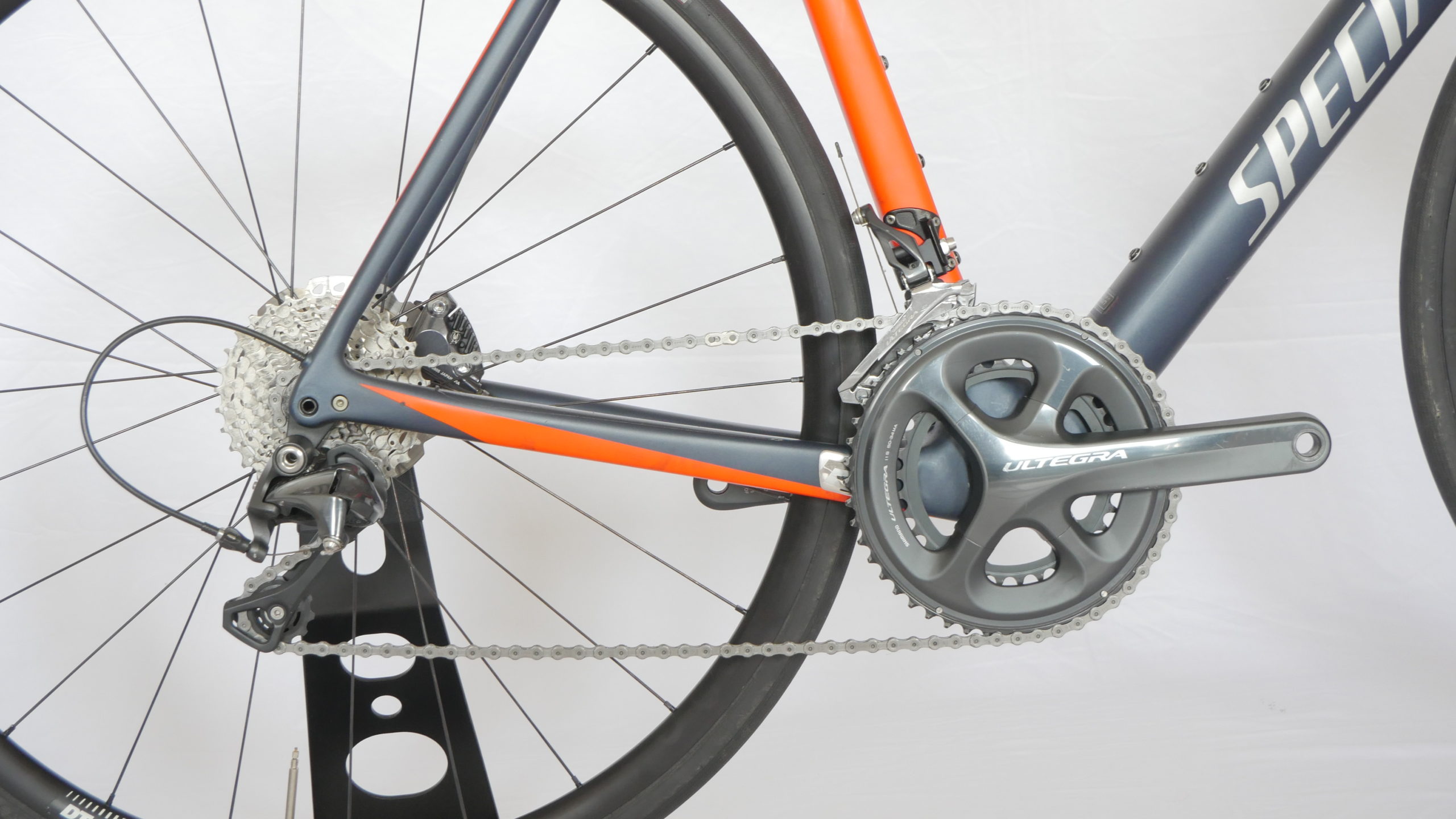 Gravel Bike Specialized Roubaix Comp Shimano Ultegra Bleu / Orange