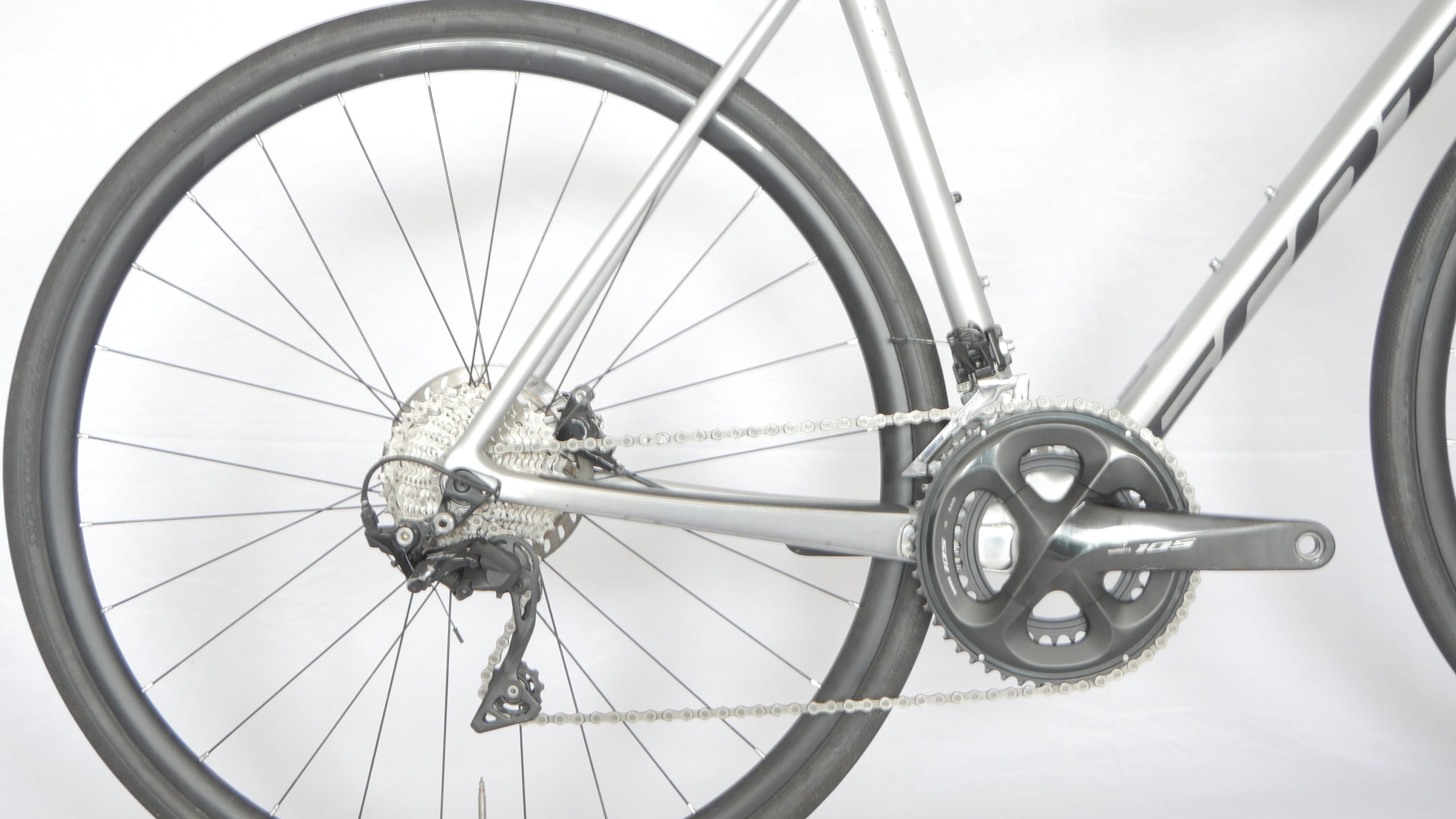 Vélo de route Scott Addict 20 Disc 105 Grey