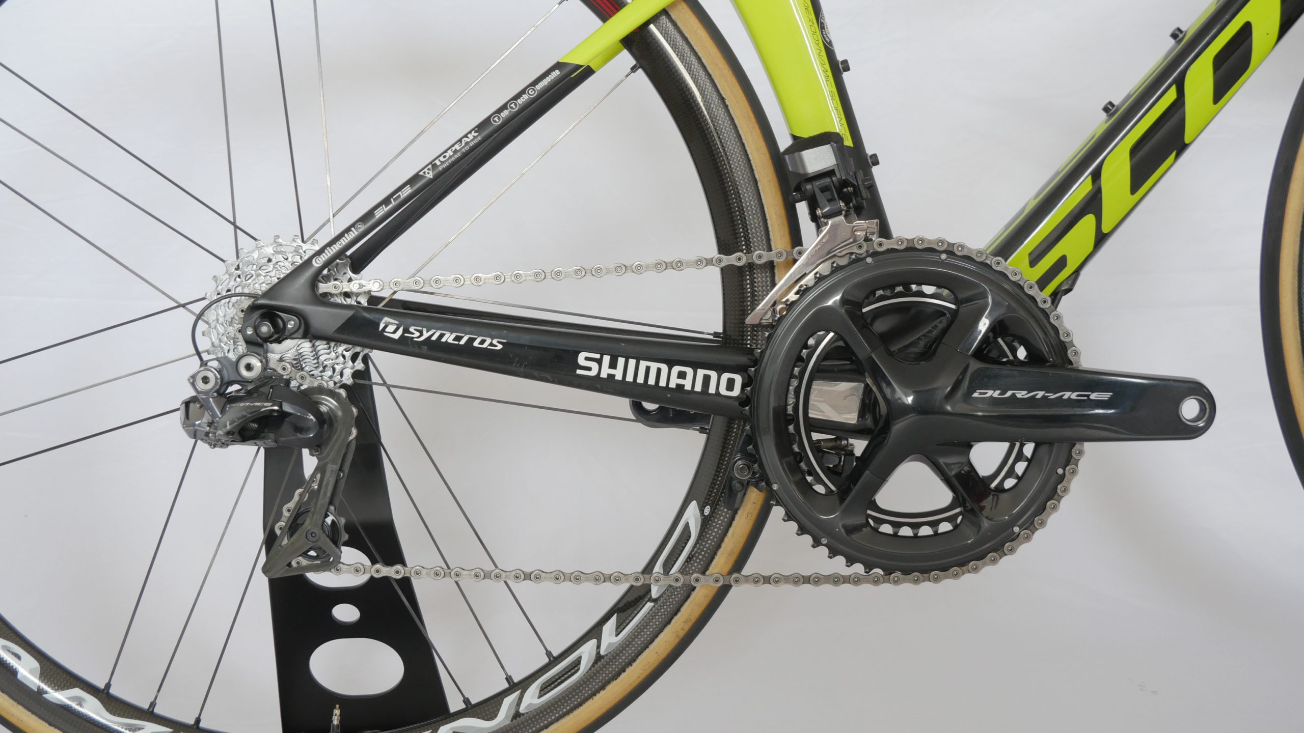 Vélo de route Scott Foil RC Shimano Dura-Ace Di2 Black / Yellow