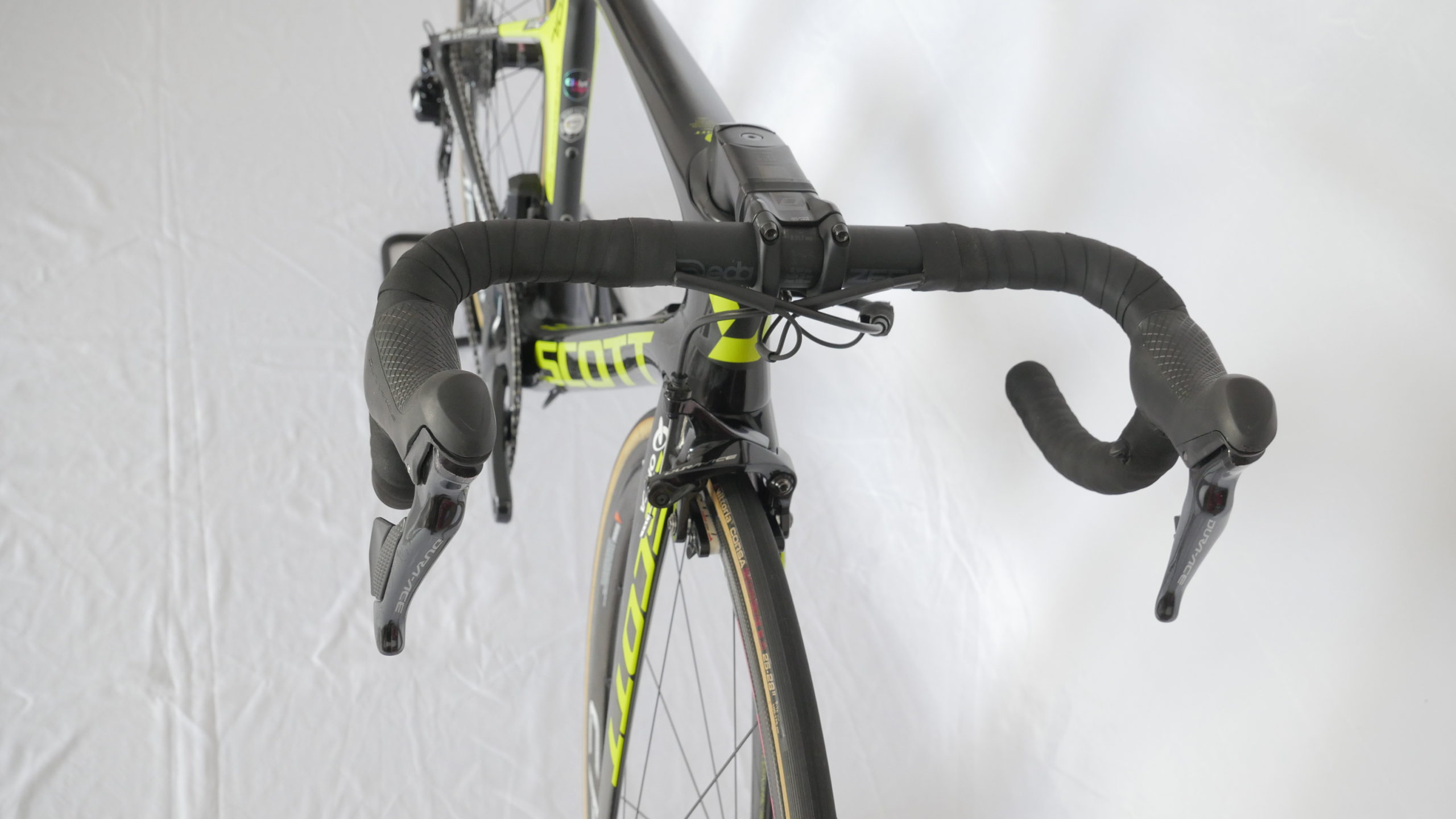 Vélo de route Scott Foil RC Shimano Dura-Ace Di2 Black / Yellow
