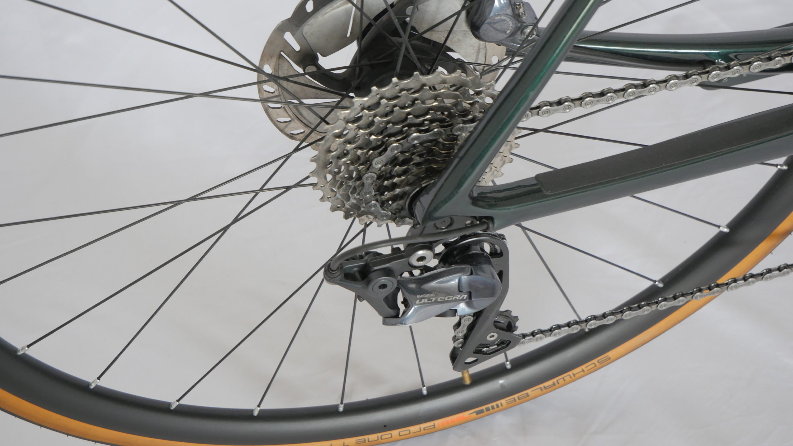 Road Bike Scott Addict 10 Disc Shimano Ultegra Vert