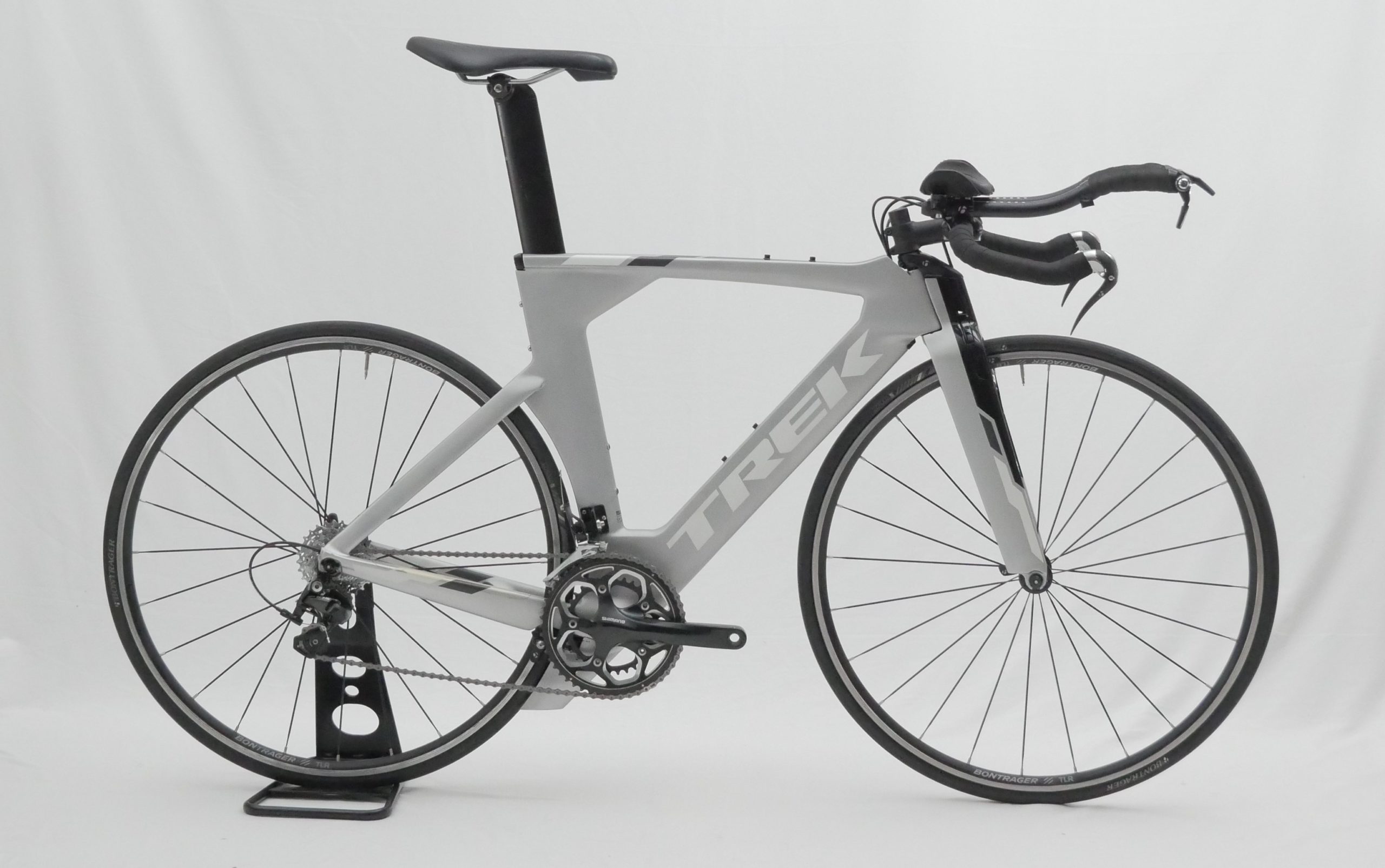 Triathlonrad Trek Speed Concept Shimano 105 Grau