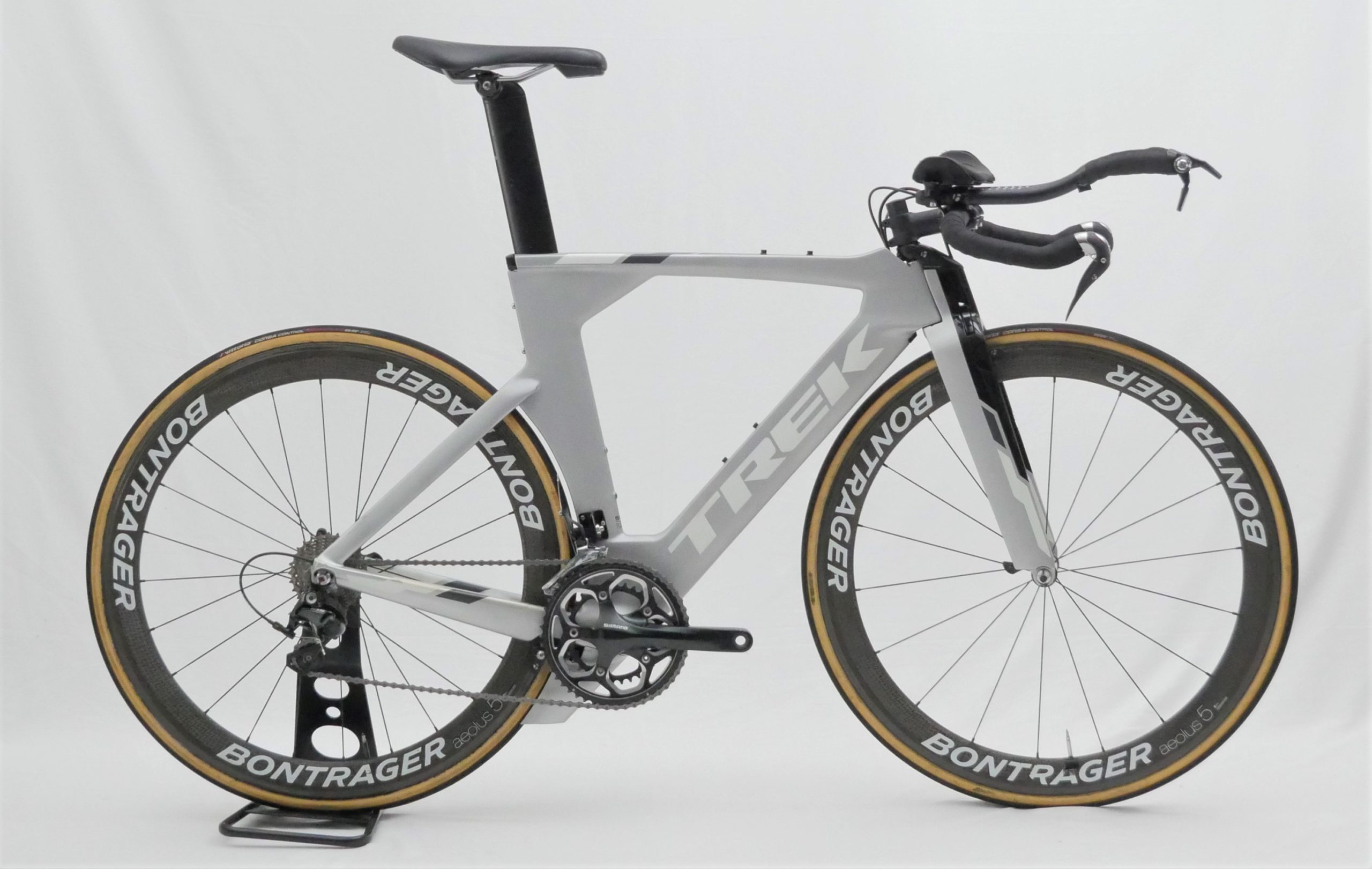 Triathlonrad Trek Speed Concept Shimano 105 Grau