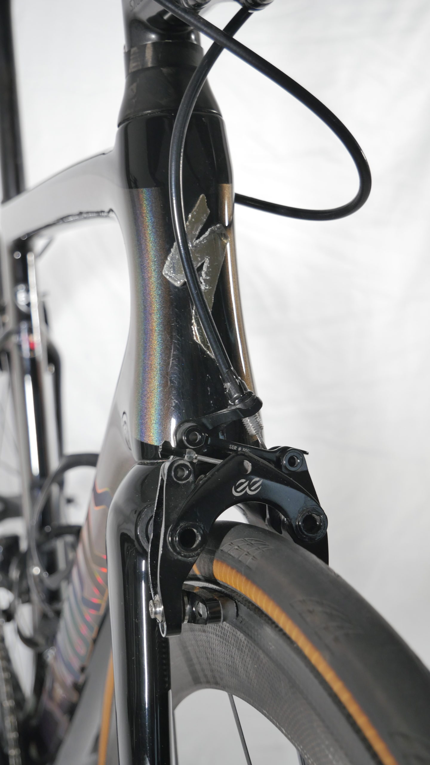 Vélo de route Specialized Tarmac SL6 S-Works Sagan Superstar Black / Multicoloured