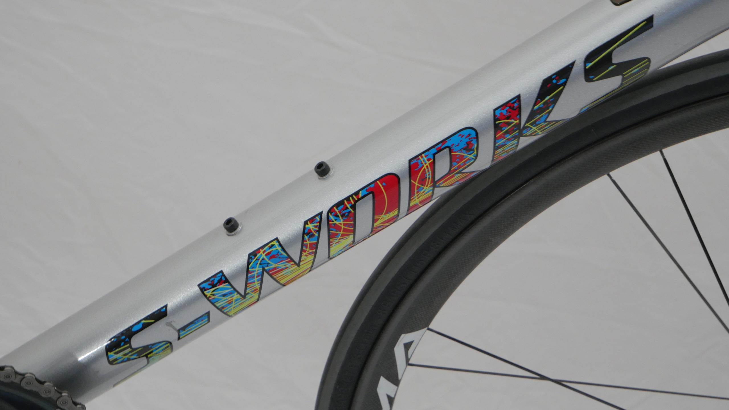 Road Bike Specialized Tarmac SL6 S-Works Marcel Kittel Shimano Ultegra Di2 Gris / Multicolore