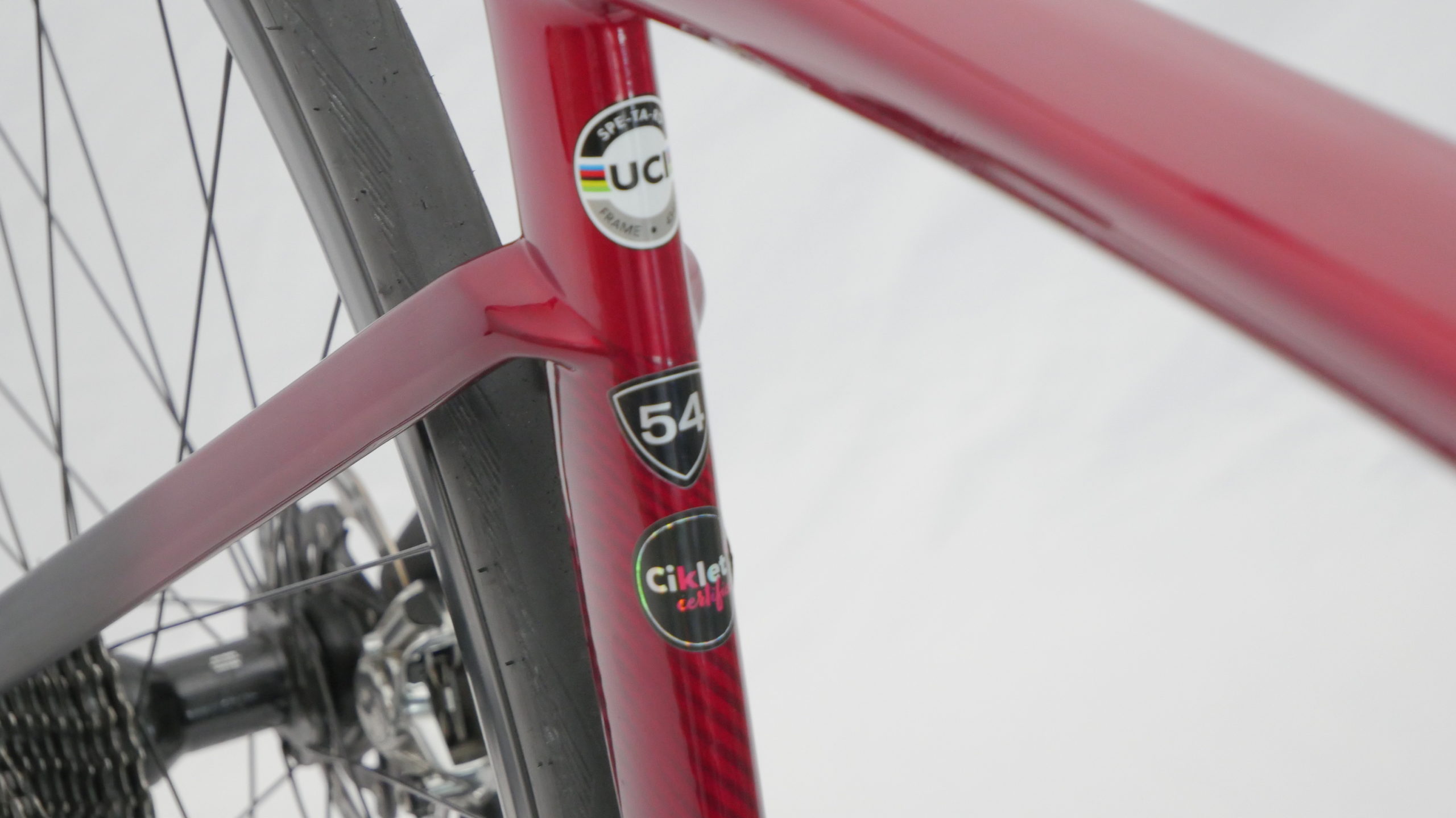 Road Bike Specialized Tarmac SL7 S-Works Sram Red Etap Noir / Rouge