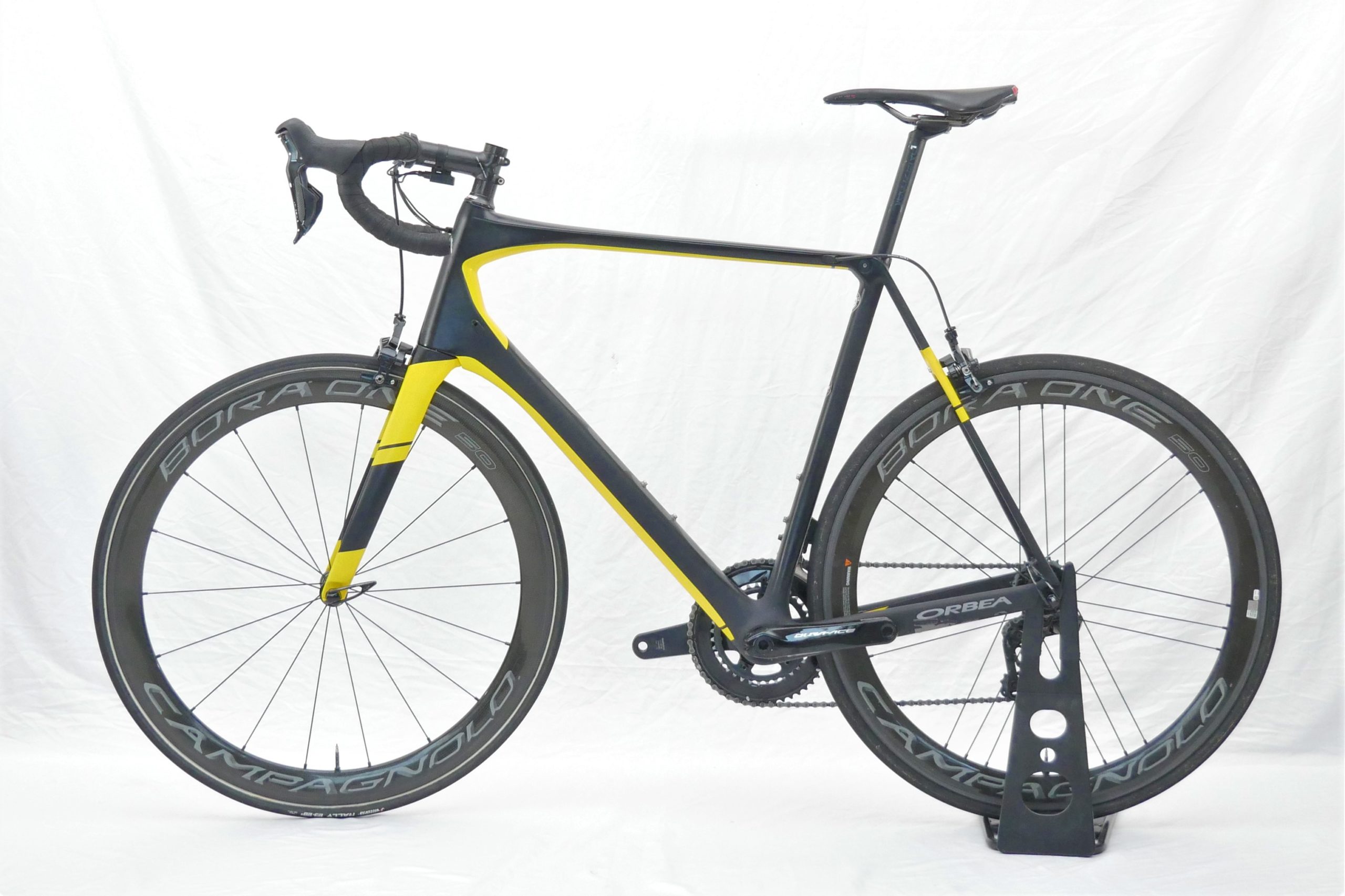Vélo de route Orbea Orca M10 Shimano Dura-ace Di2 Black / Yellow