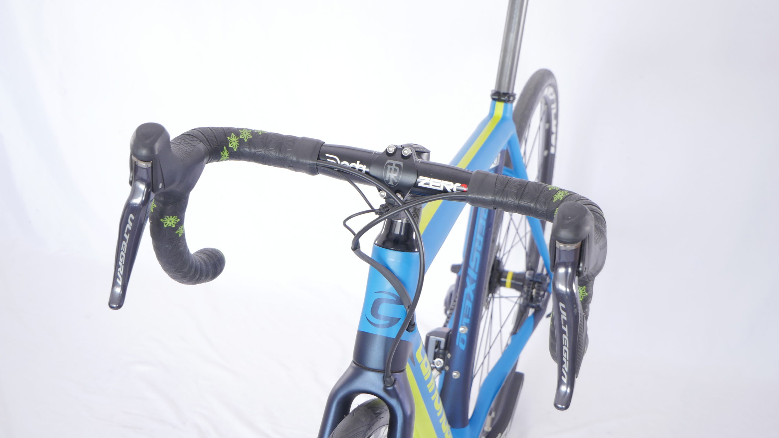 Vélo de route Cannondale Supersix Shimano Ultegra Di2 Blue / Yellow
