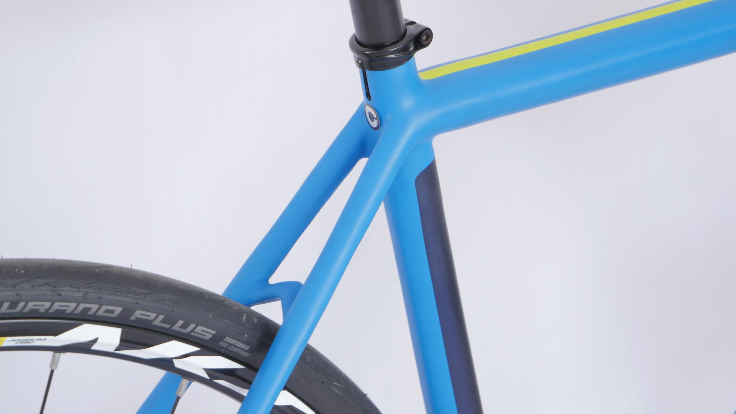 Vélo de route Cannondale Supersix Shimano Ultegra Di2 Blue / Yellow