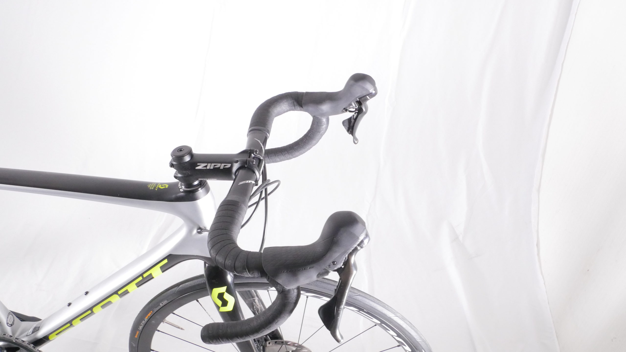 Vélo de route Scott Addict RC Pro Dura-Ace Black / Grey