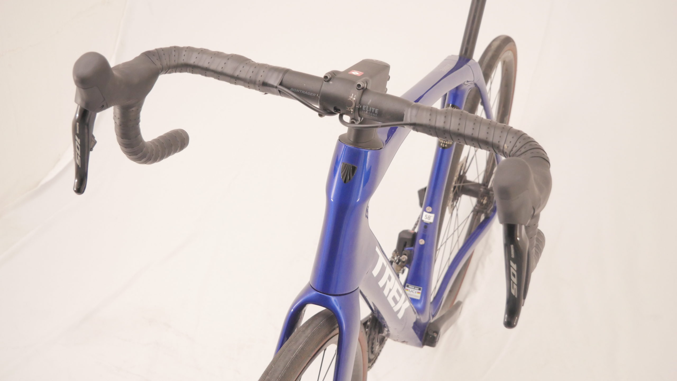 Vélo de gravel Trek Domane SL 6 Shimano 105 Di2 12v Blue