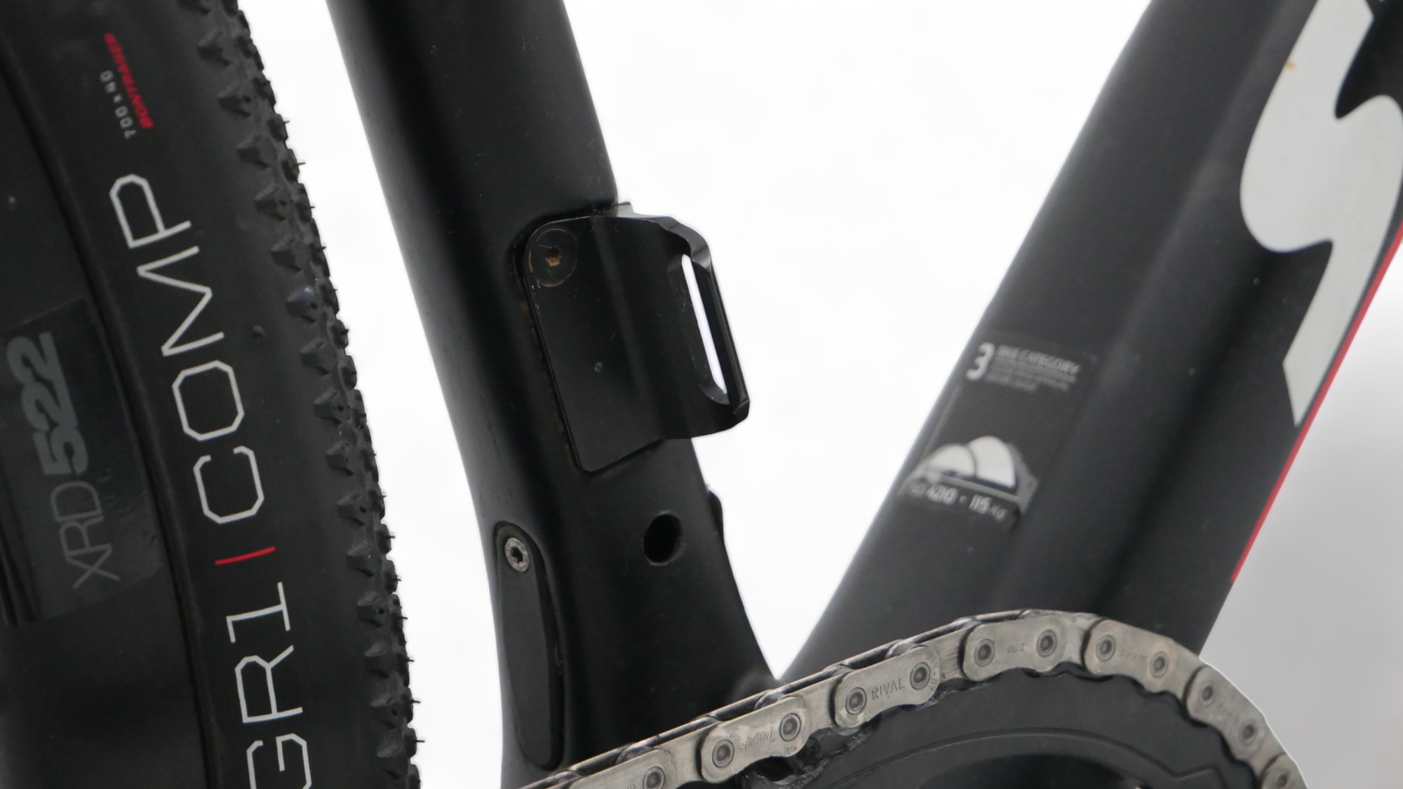 Gravel Bike Stevens Super Prestige Rival AXS Noir / Rouge