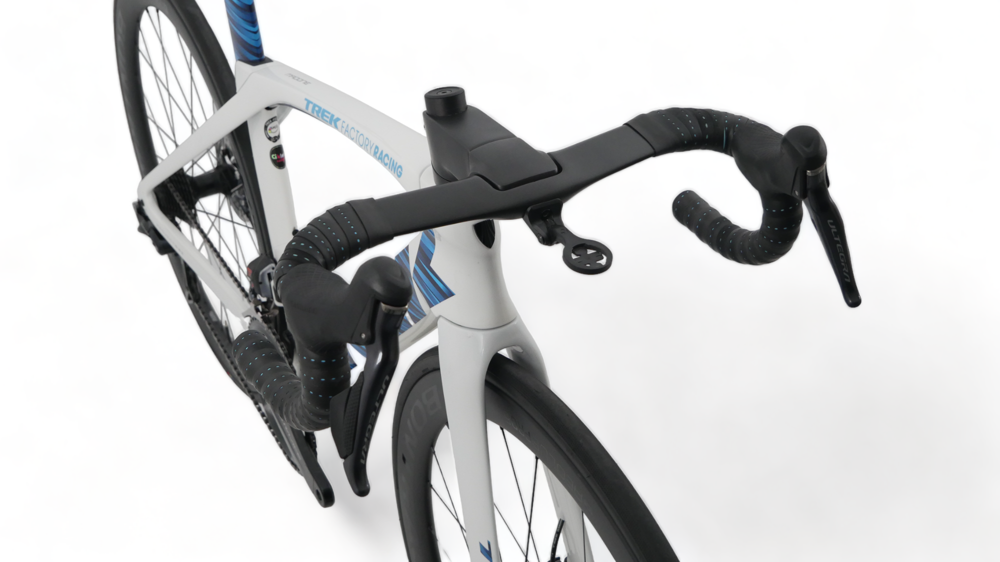 Road Bike Trek Madone SLR Shimano Ultegra/Dura-Ace Di2 Bleu / Blanc