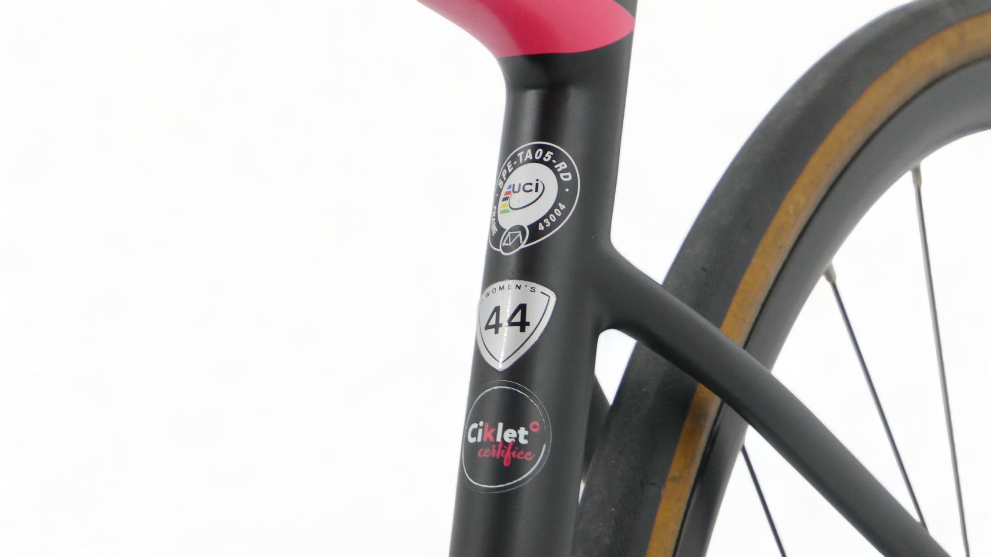 Vélo de route Specialized Tarmac Comp SL6 Shimano Ultegra Di2 Black / Pink
