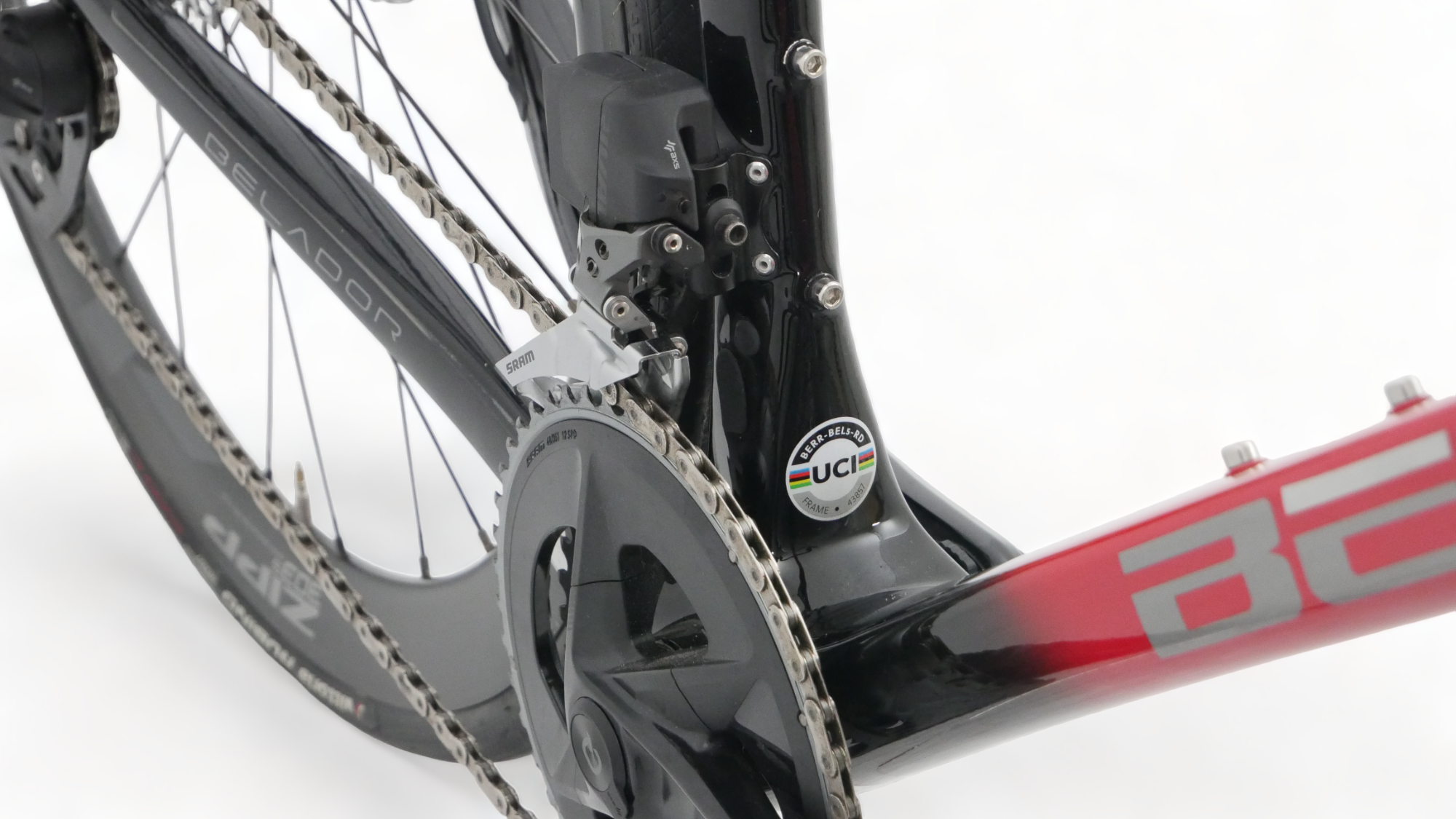 Rennrad Berria Belador 8.2 Sram Rival Etap AXS 12s Schwarz / Rot