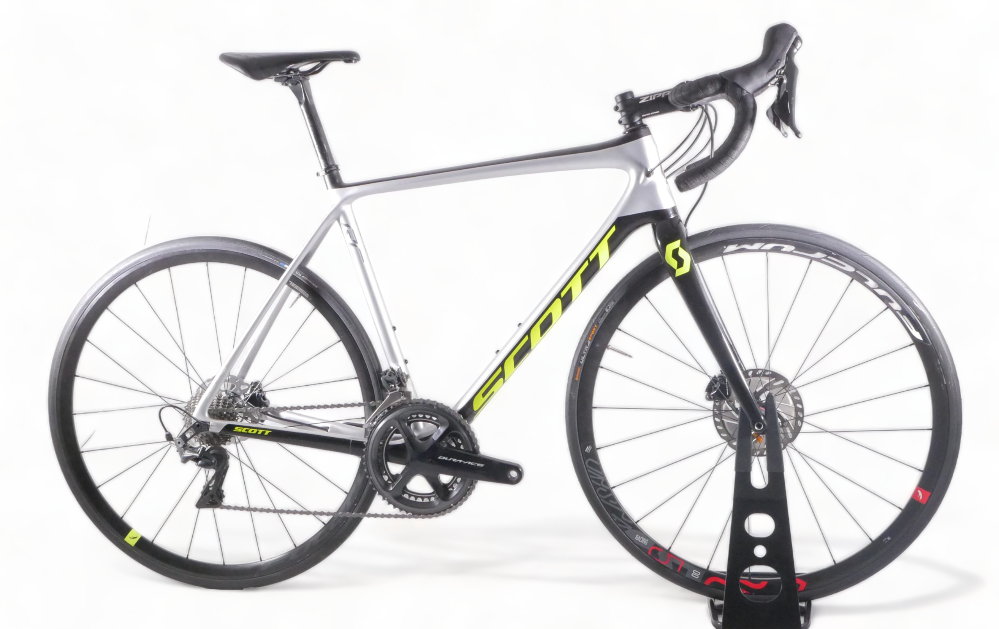 Vélo de route Scott Addict RC Pro Dura-Ace Black / Grey