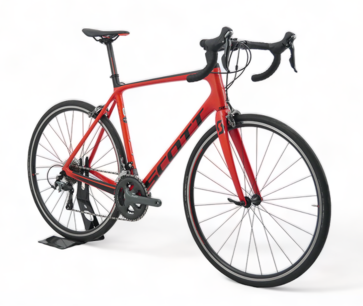 Vélo de route Scott Addict 30 Shimano Tiagra Black / Red