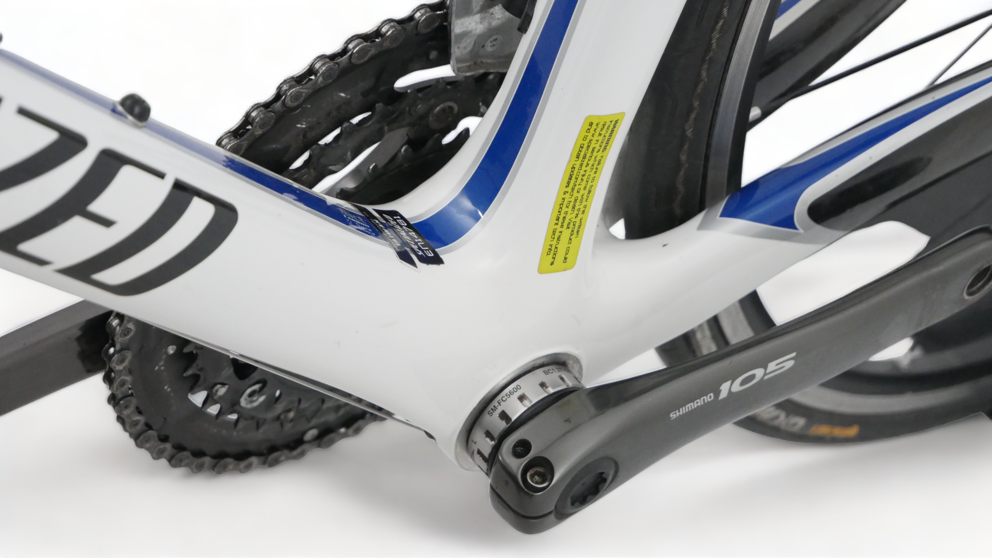 Road Bike Specialized Roubaix Comp SL4 Shimano 105 Blanc