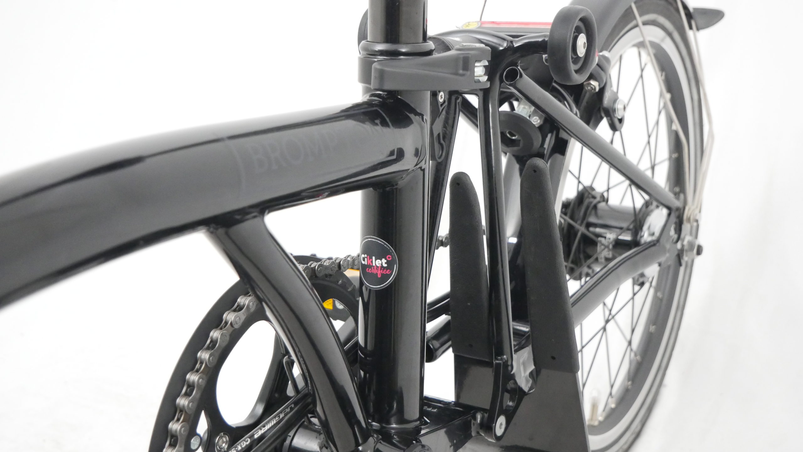 City Bike Brompton Superlight type M6L Titane Noir