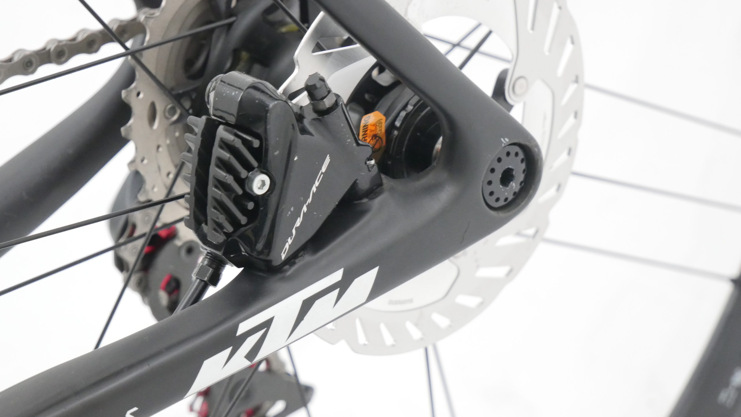 Road Bike KTM Revelator Alto Shimano Dura-Ace / Campagnolo Scirocco Disc Noir / Celeste / Blanc