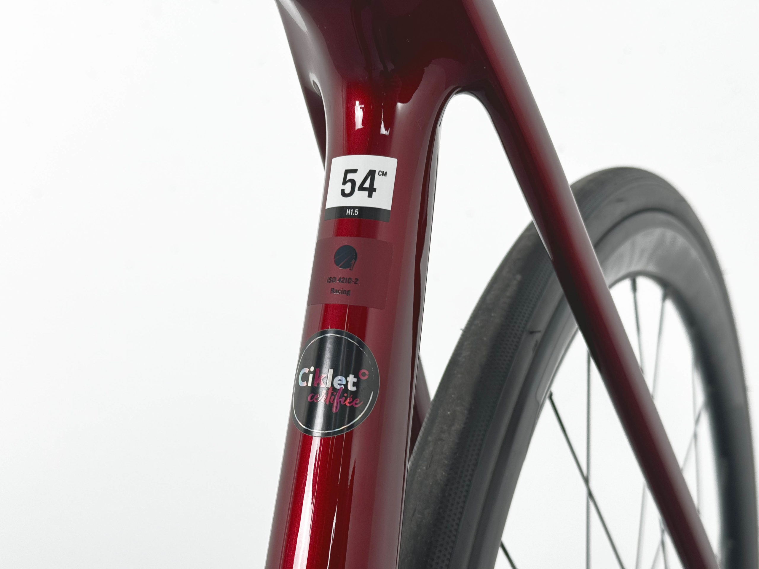 Vélo de route Trek Emonda SL6 2022 Sram Rival AXS / Roues Bontrager Aeolus Elite 35 Black / Red