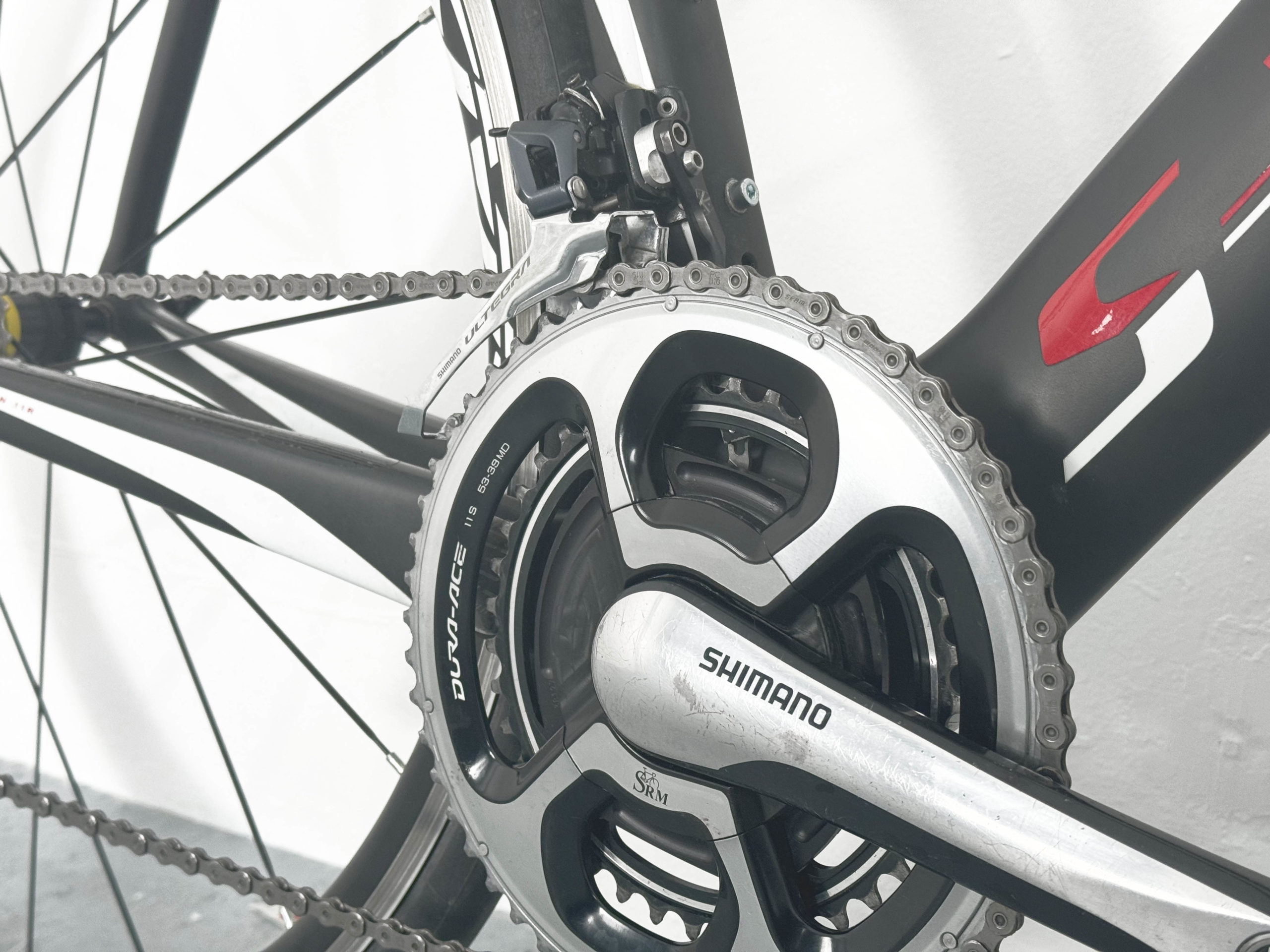 Road Bike Specialized Venge S-Works Shimano Ultegra/Dura-Ace Mavic Cosmic Elite UST Noir / Rouge / Blanc