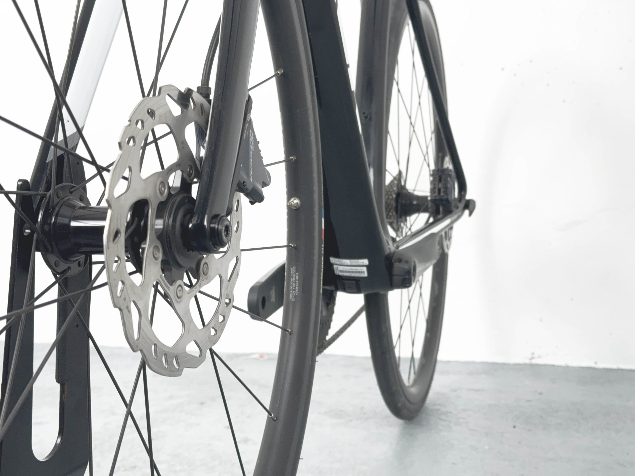 Road Bike Trek Emonda SL6 Shimano Ultegra / Roues Bontrager Afinity TLR Disc Noir / Blanc