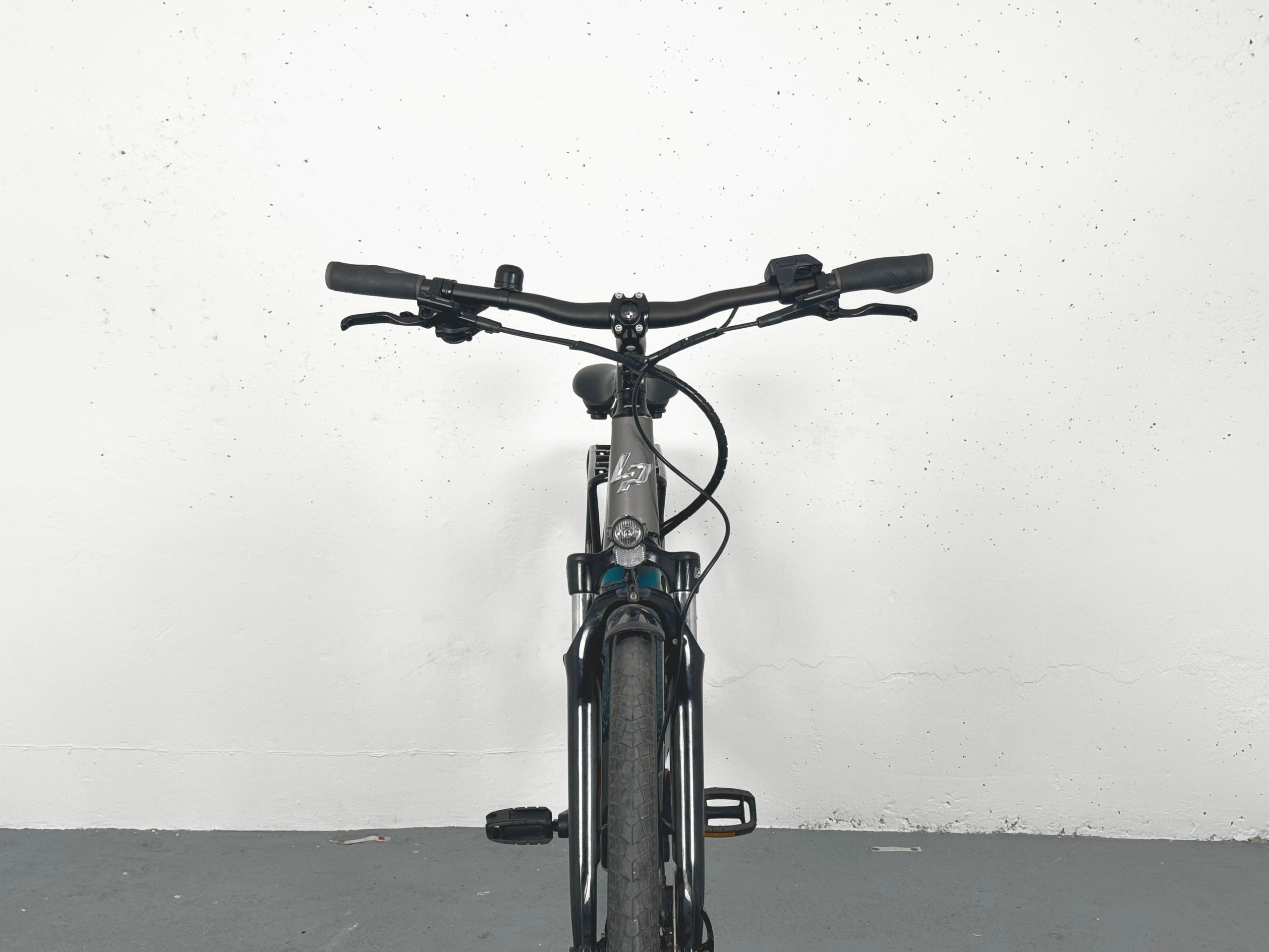 City Bike Vélo électrique Lapierre Overvolt Trekking 600 Bleu / Gris